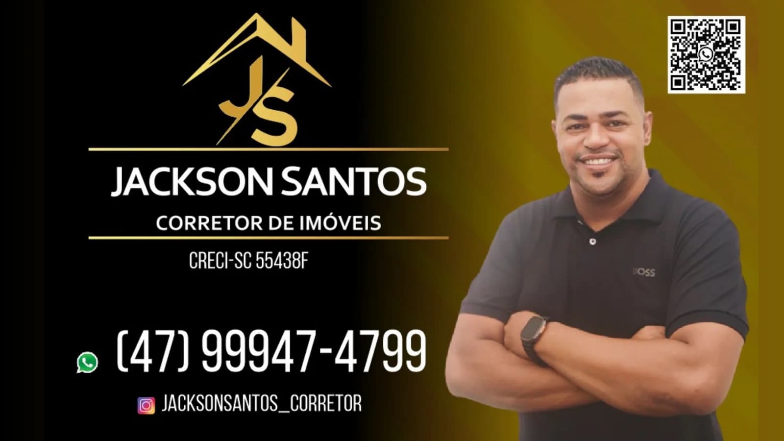 Jackson Santos Corretor e Perito Avaliador Imobiliário